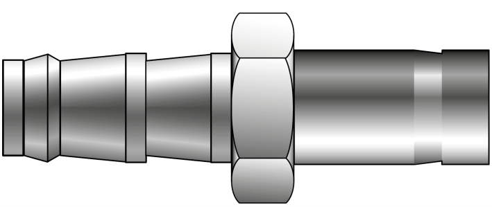 Push-Lok to Tube Adapter (For Fractional Tube)